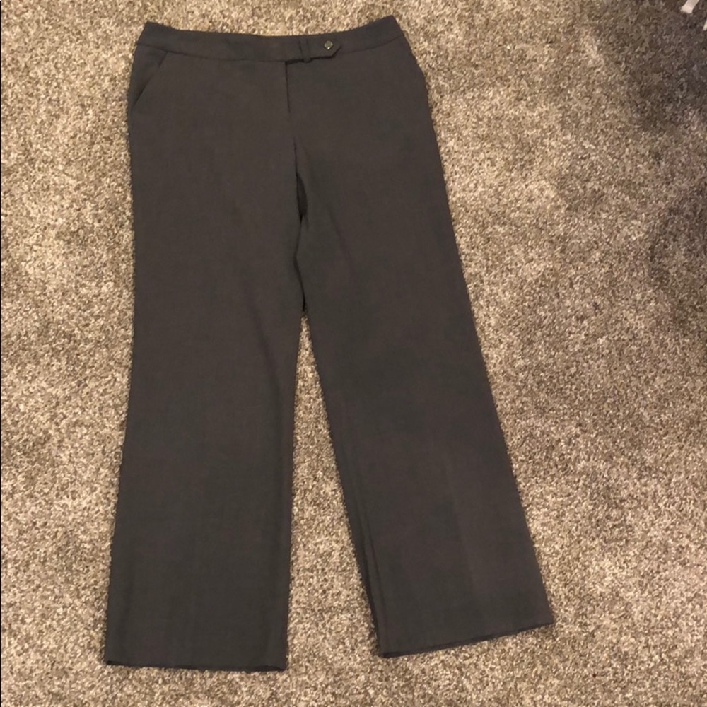 Calvin Klein charcoal gray trousers